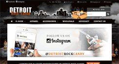 Desktop Screenshot of detroitrockcandy.com